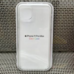 ⚜️IPhone 11 Pro Max Clear Silicone Phone Case! NWT!
